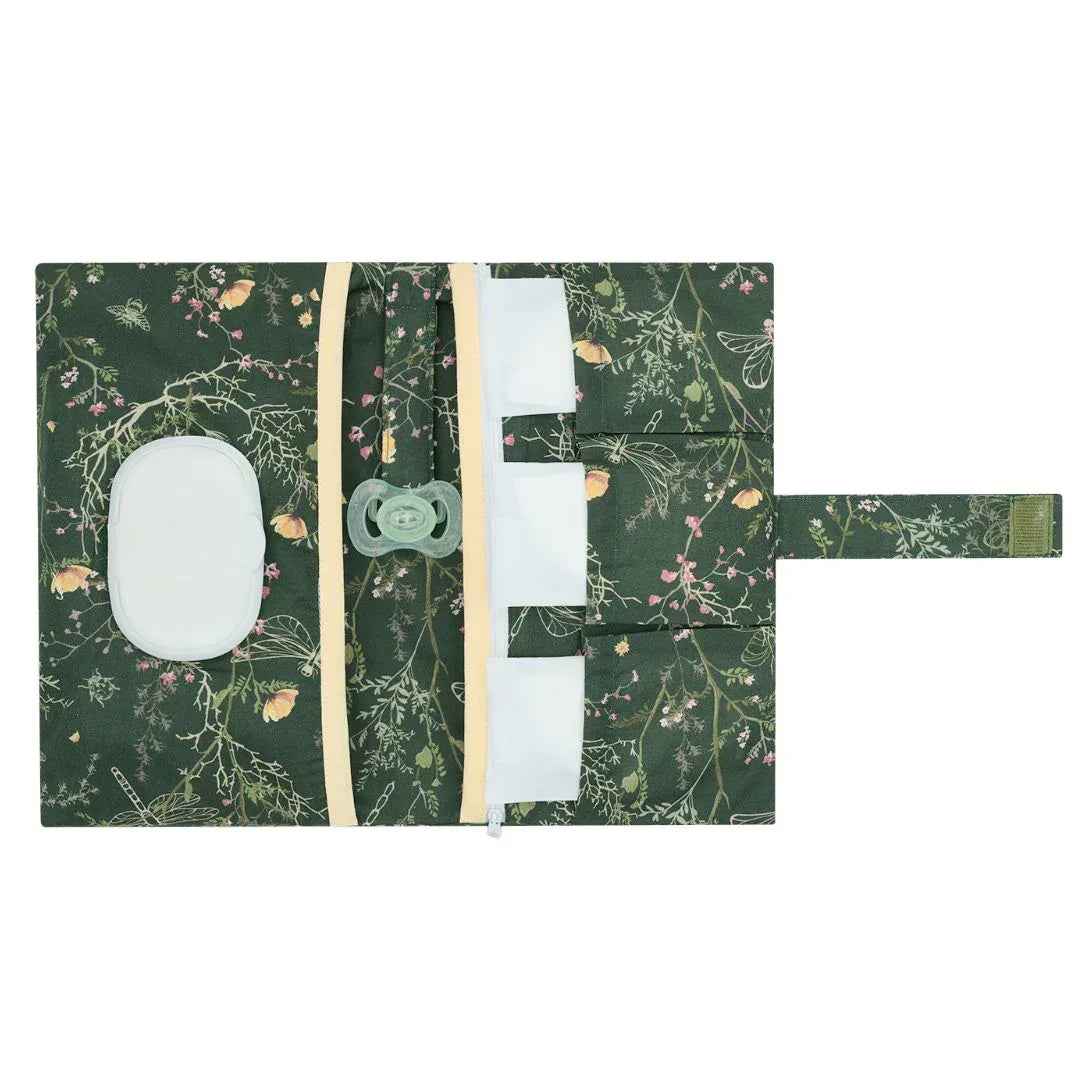 Torbica za plenice Secret Garden Green (KikkaBoo)