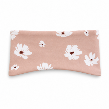 Otroški trak za ušesa LUMIÉ - soft pink rožice