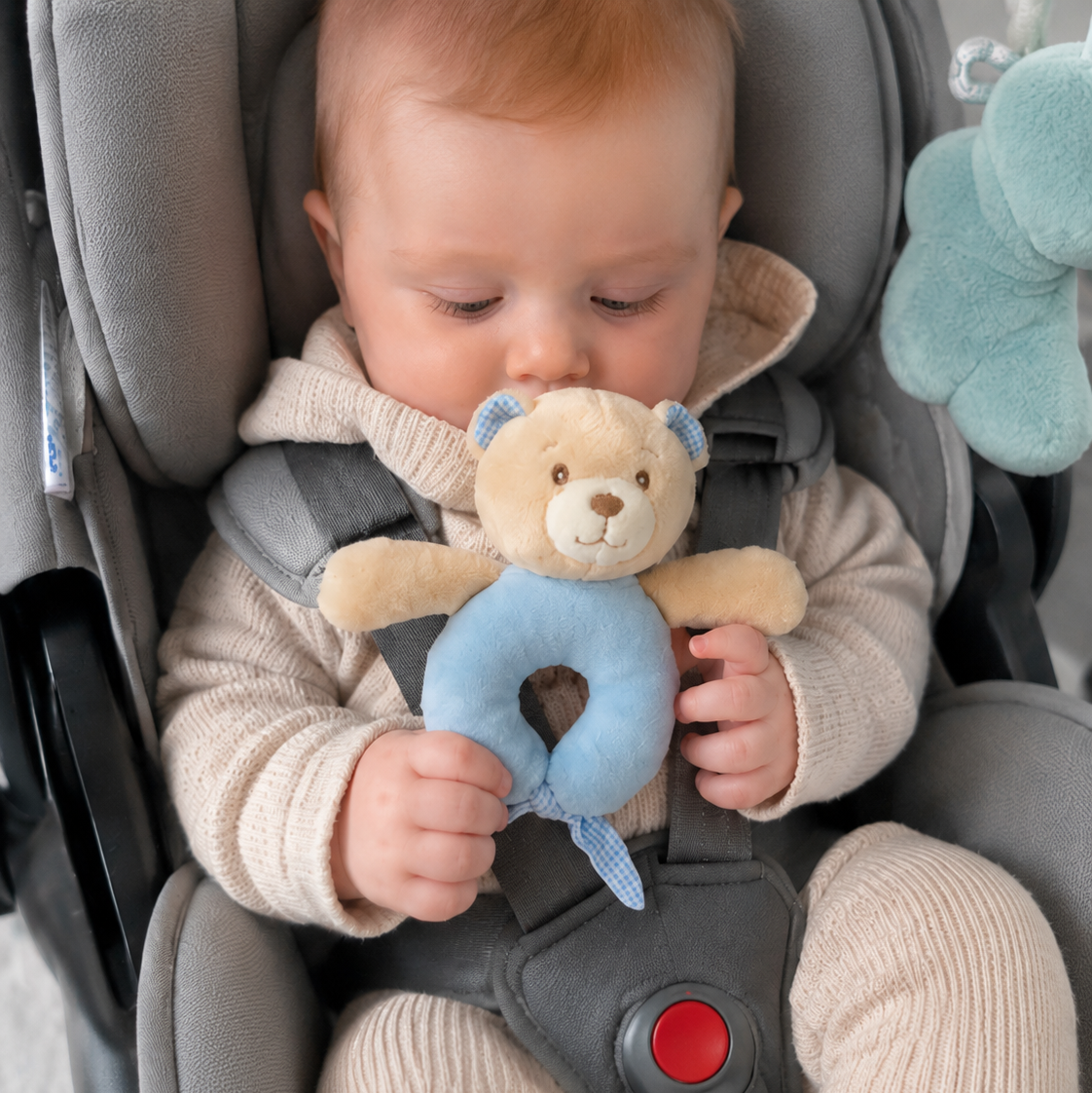 Baby Hug ropotulja medvedek - moder