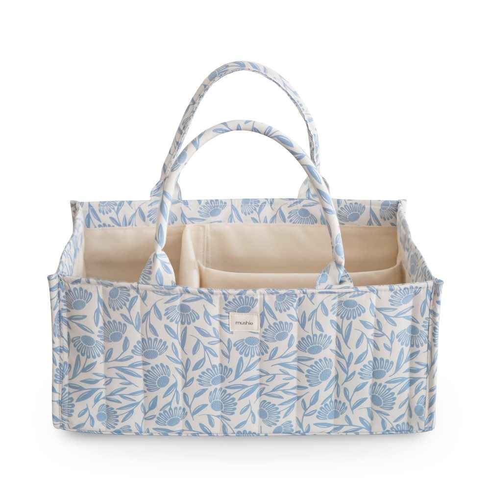 Organizator za pleničke Blue Flowers (Mushie)