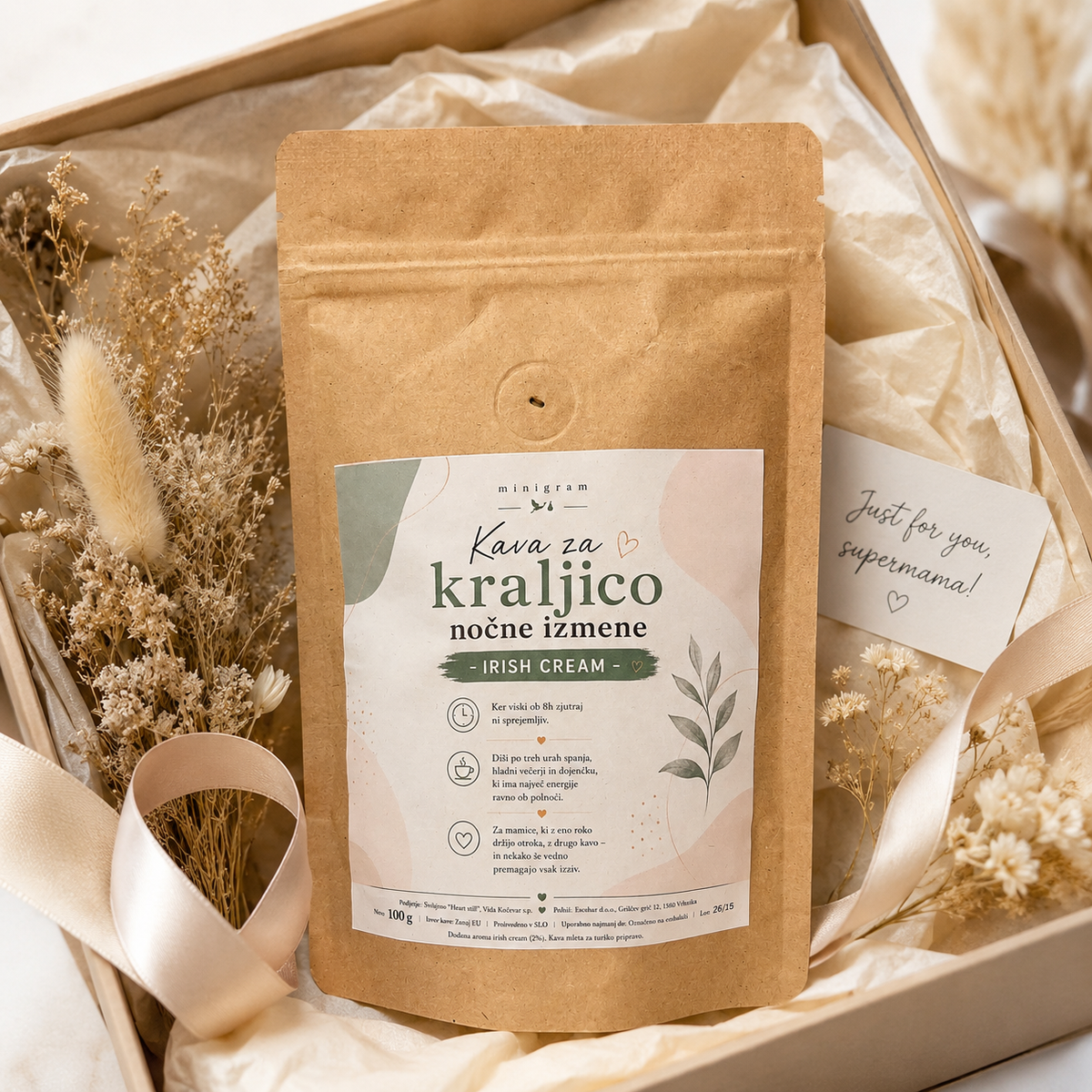 Kava za kraljico nočne izmene – Irish Cream, 100 g