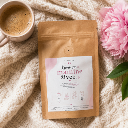 Kava za mamine živce – 100% Arabica, 100g