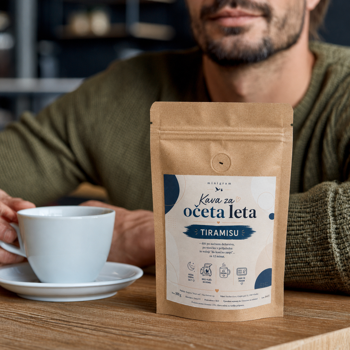 Kava za očeta leta – Tiramisu, 100 g