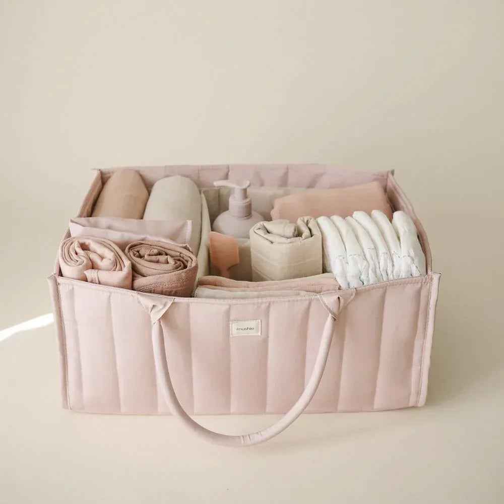 Organizator za pleničke Blush (Mushie)