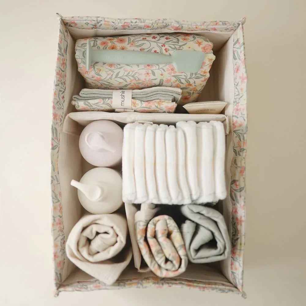 Organizator za pleničke Pastel Blooms (Mushie)