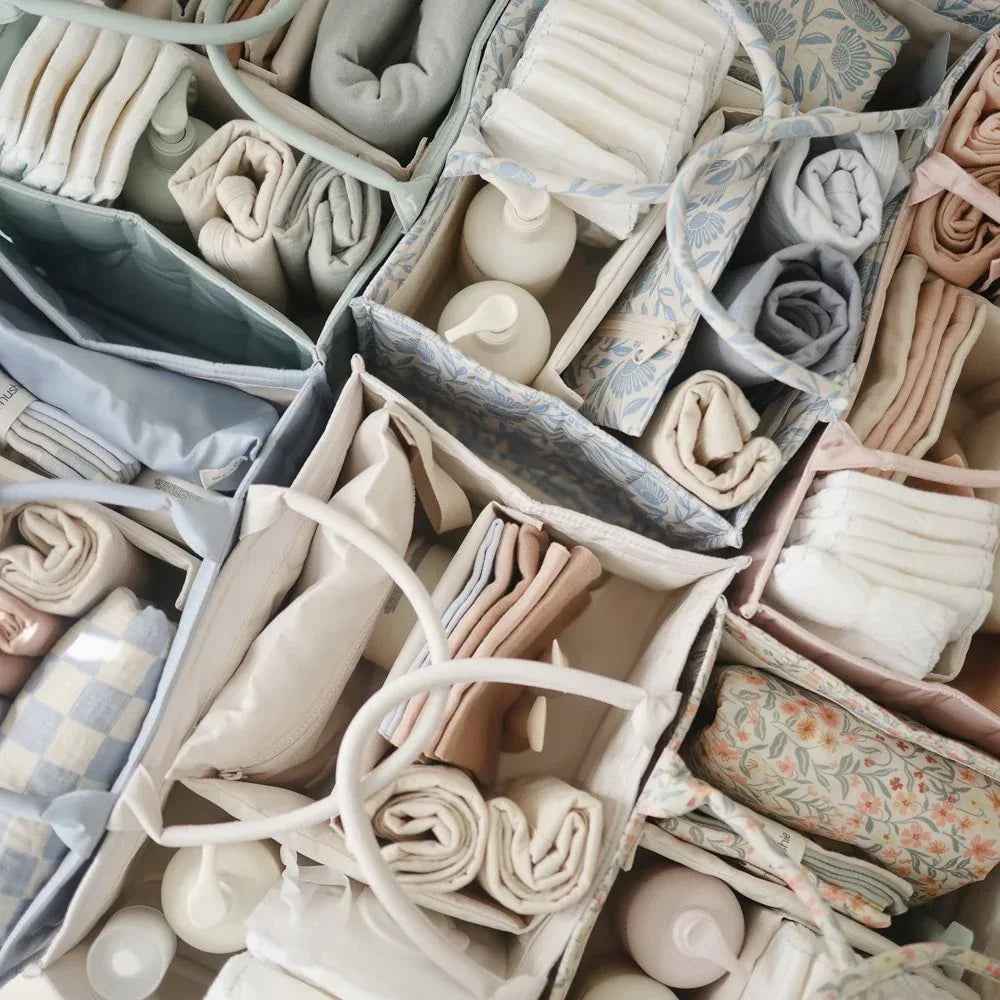 Organizator za pleničke Pastel Blooms (Mushie)