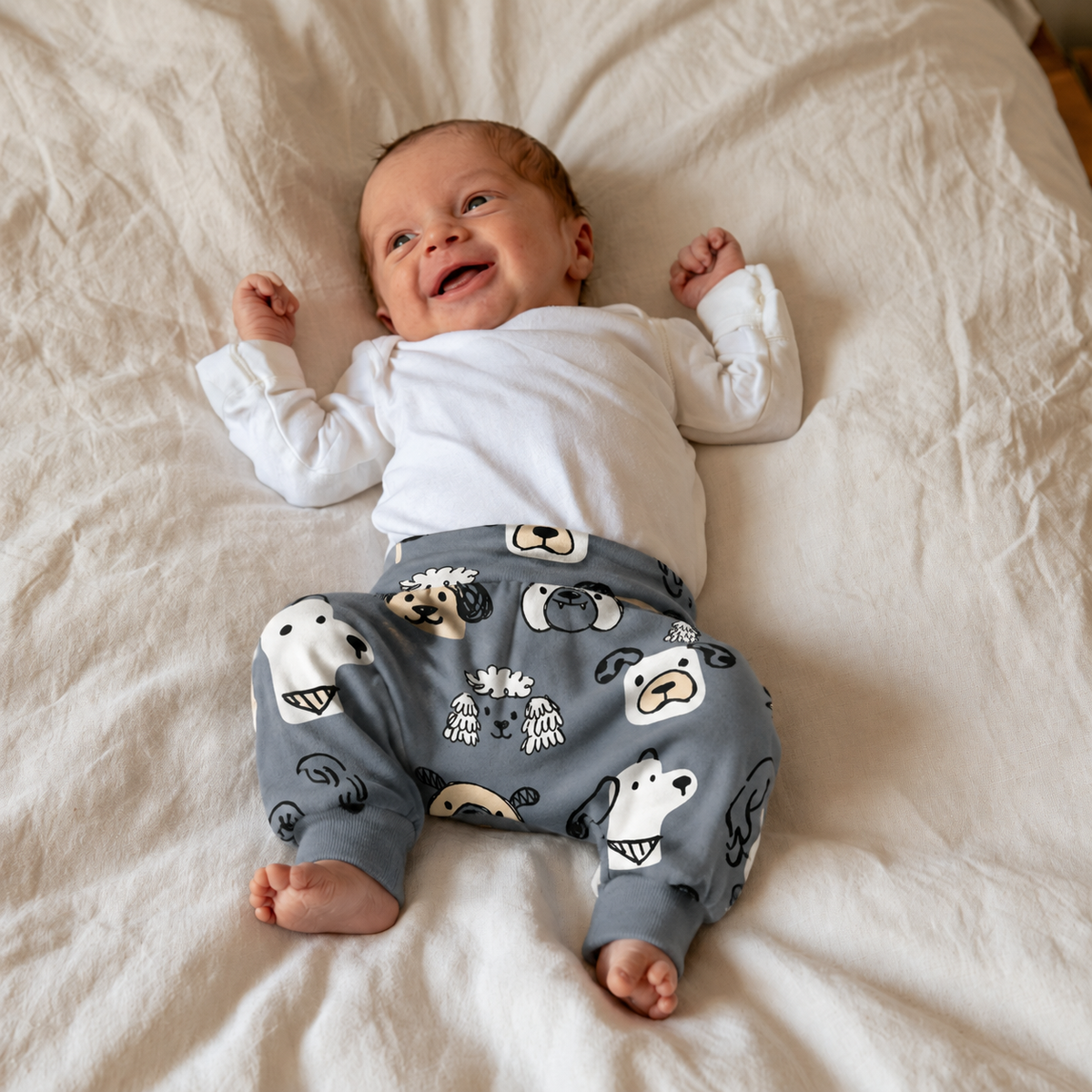Otroške hlače LUMIÉ – kužki