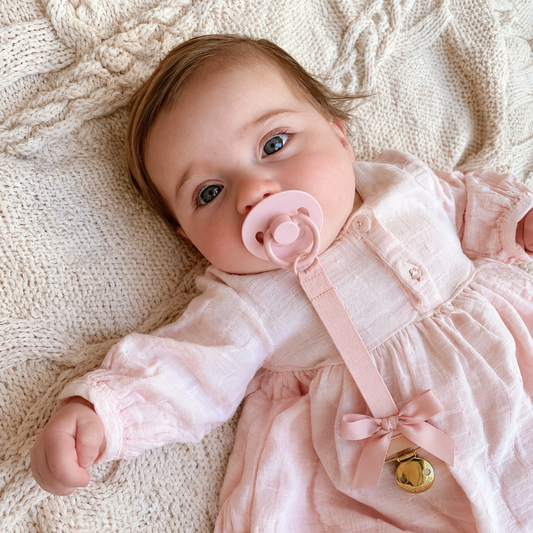 Priponka za dudo Powder Pink