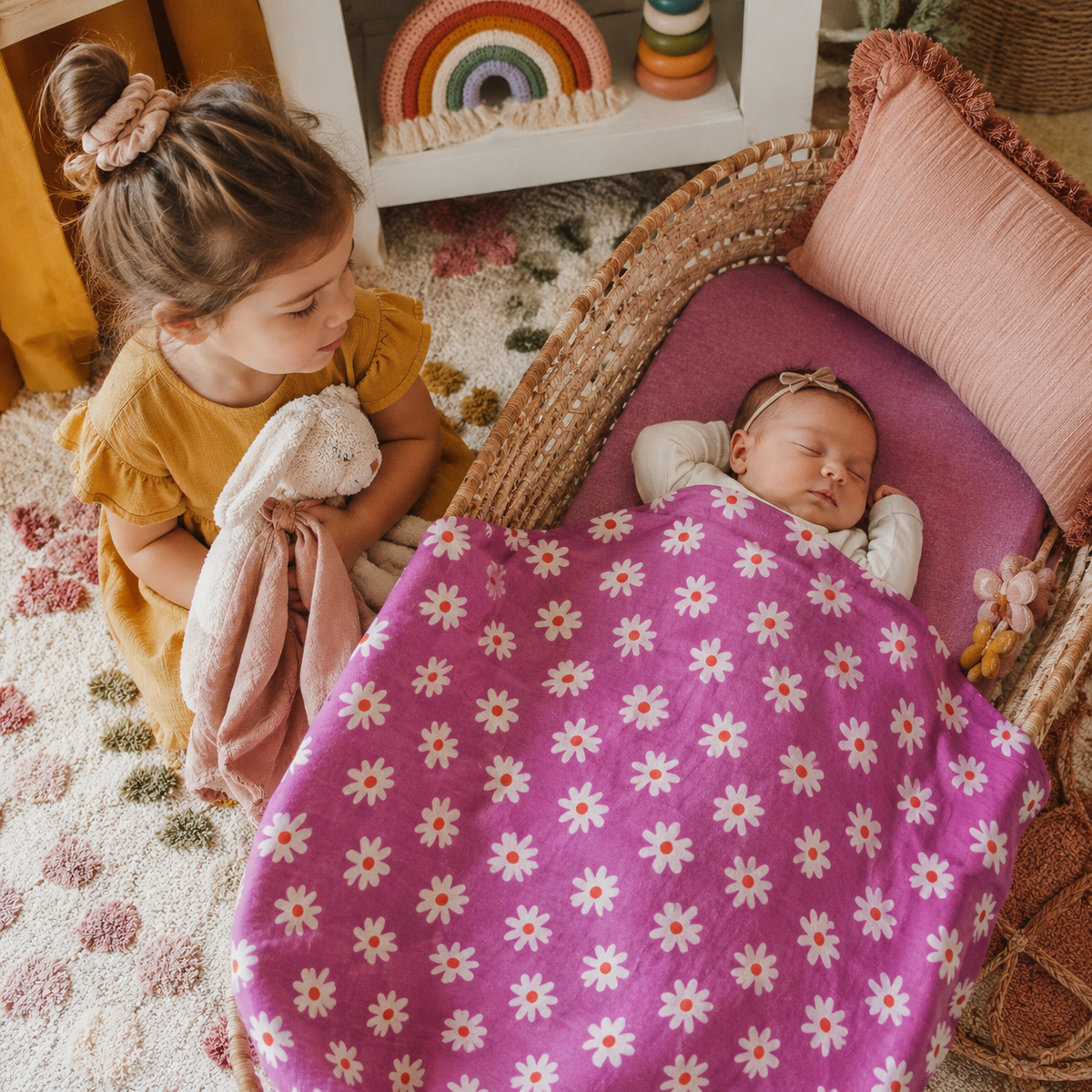 Tetra plenička LUMIÉ – cvetlice pink spanje