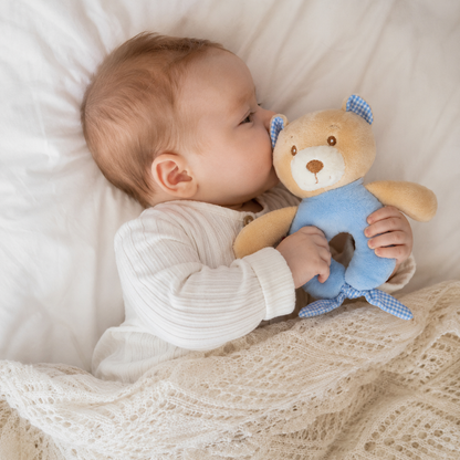 Baby Hug ropotulja medvedek - moder